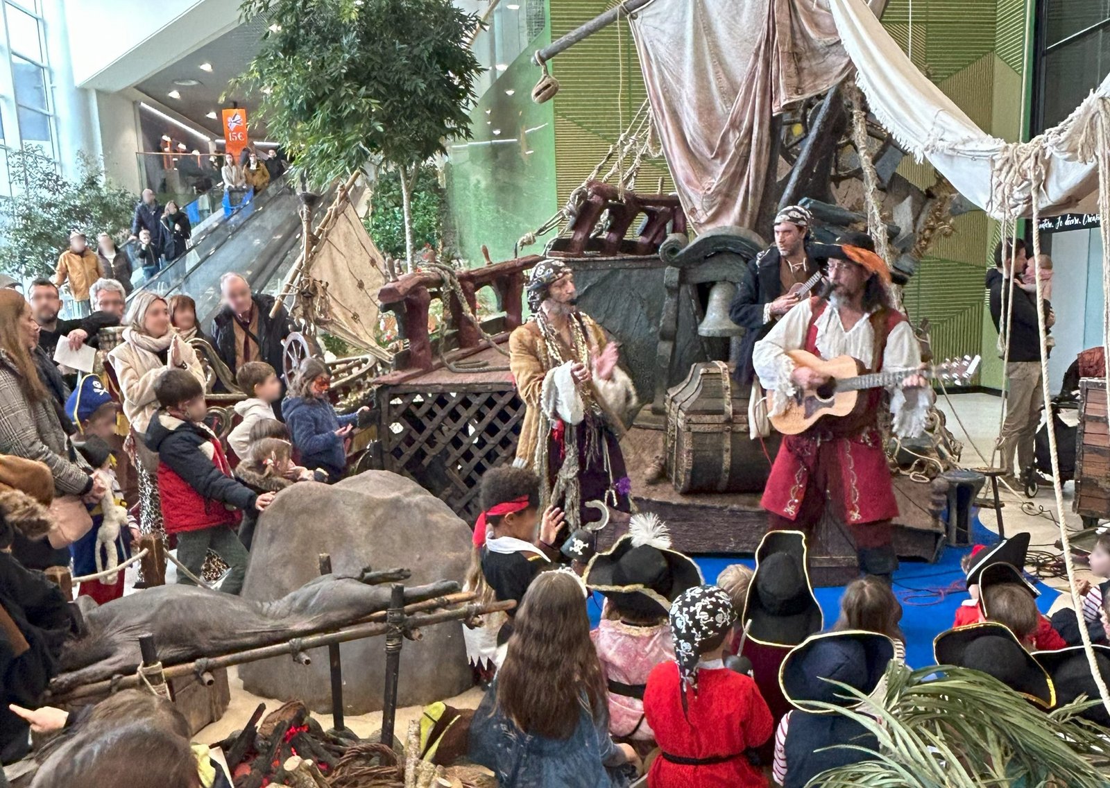 Décors et animations pirates