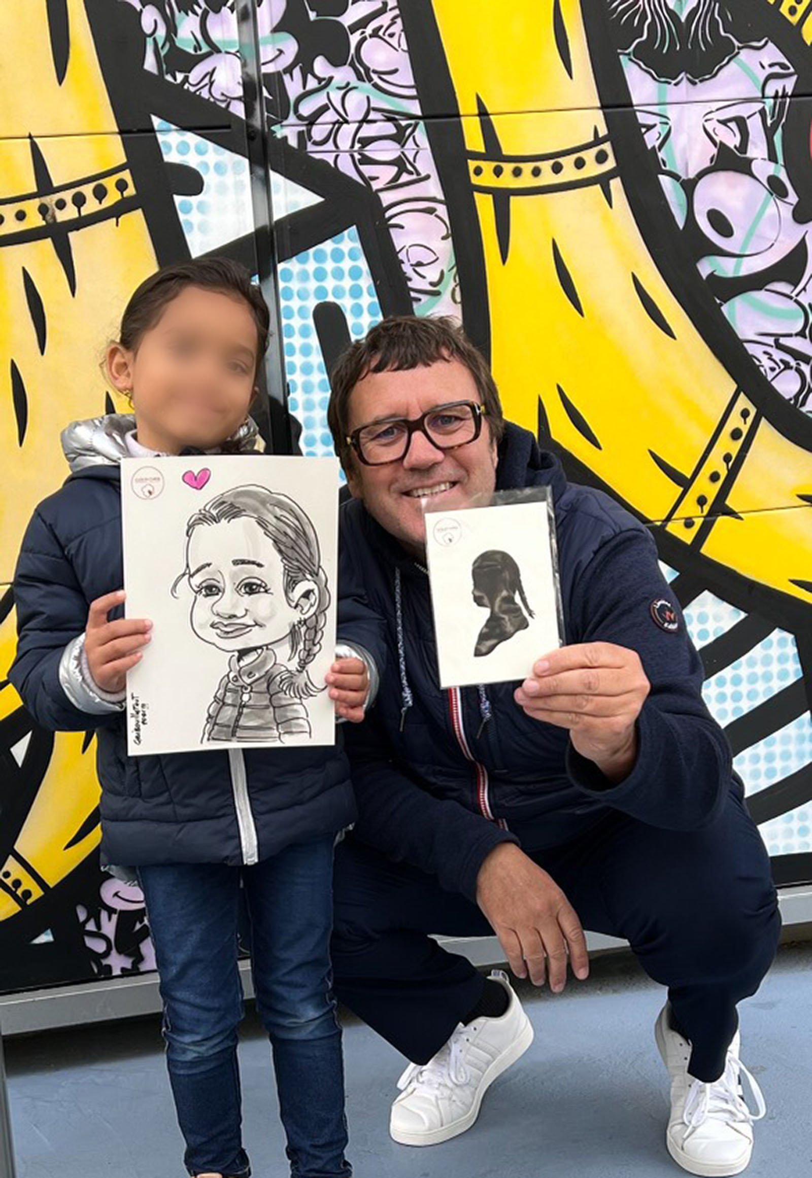 Animations anniversaire : caricaturiste et silhouettiste