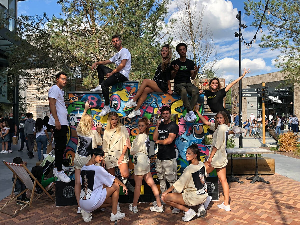 Animation défilé de mode