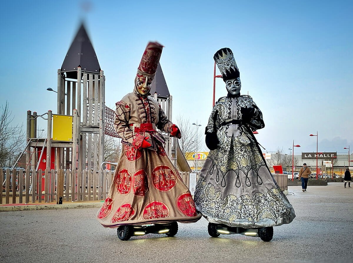 Animation Noël : duo sur overboard