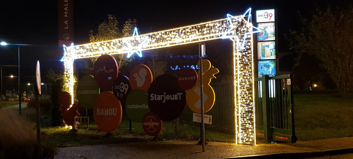 Arche lumineuse Noël