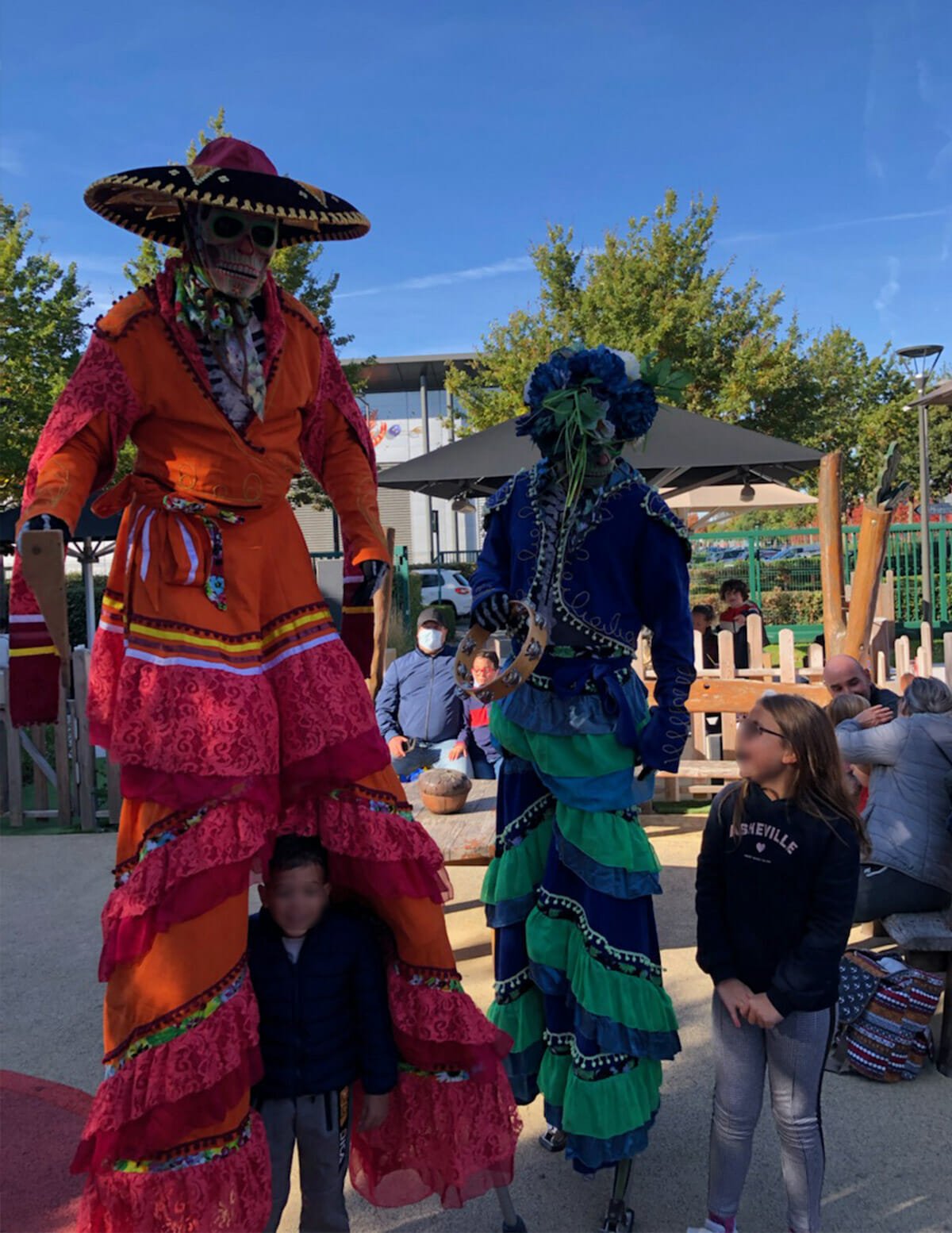 Animations Halloween : les Echassiers Mexicains