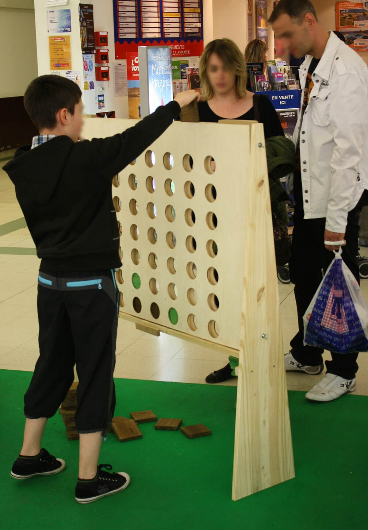 Animations jeux en bois