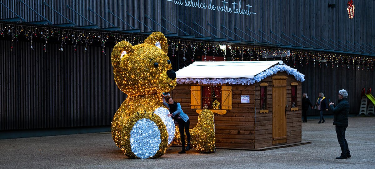 Notre teddy lumineux
