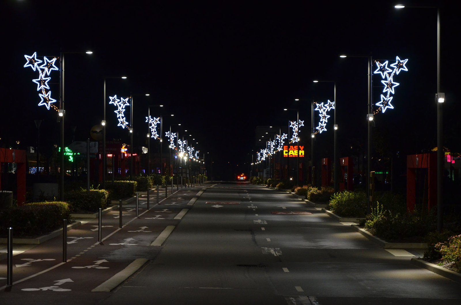 Structures leds sur candélabres