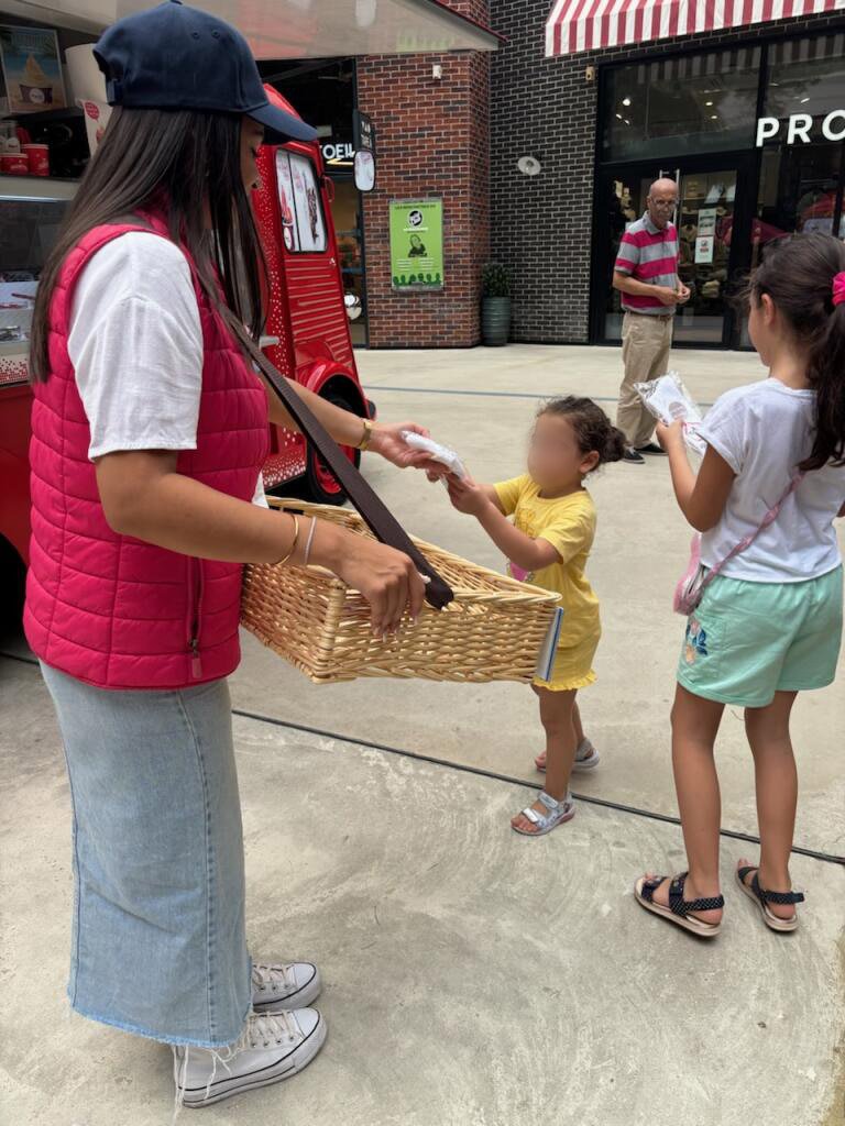 Animation Fête des pères : distribution