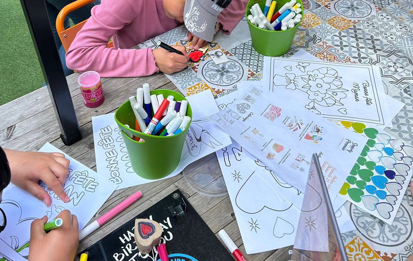 Animation Fête des mères : atelier créatif