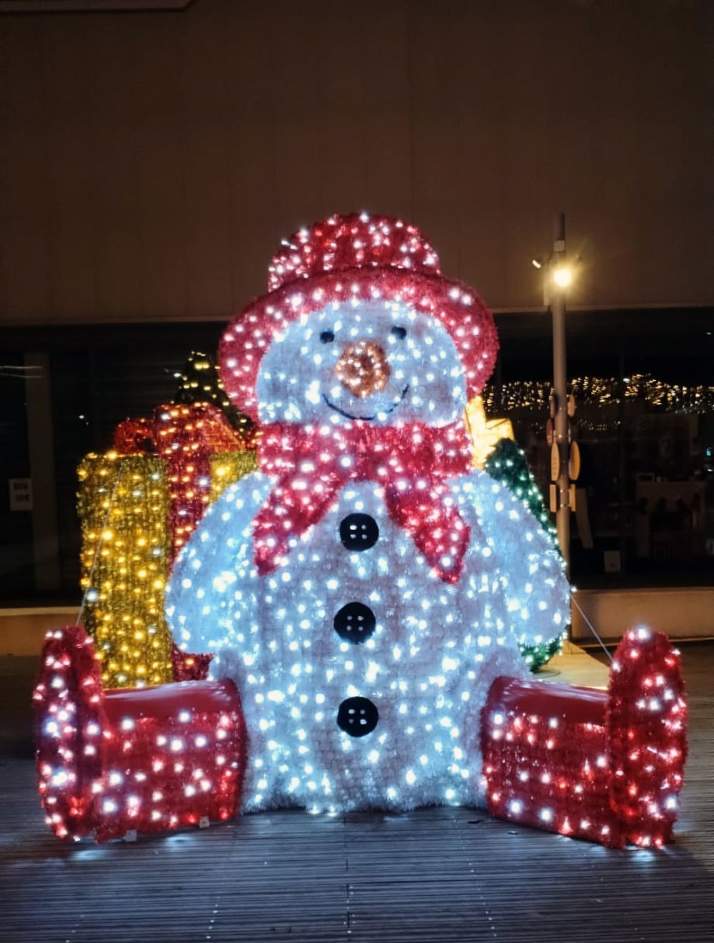 Décoration sur estrade