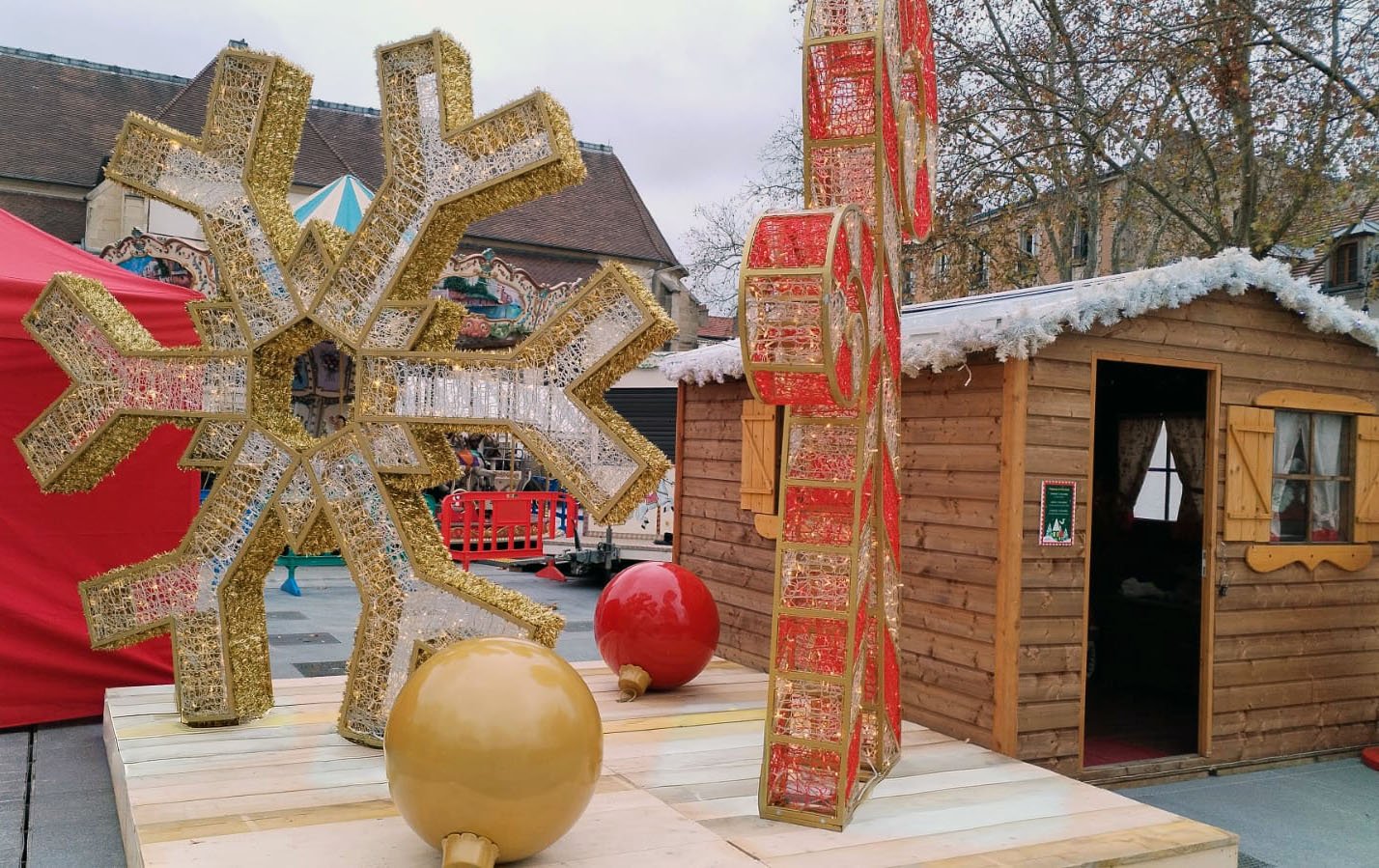 Nos décorations visibles en journée