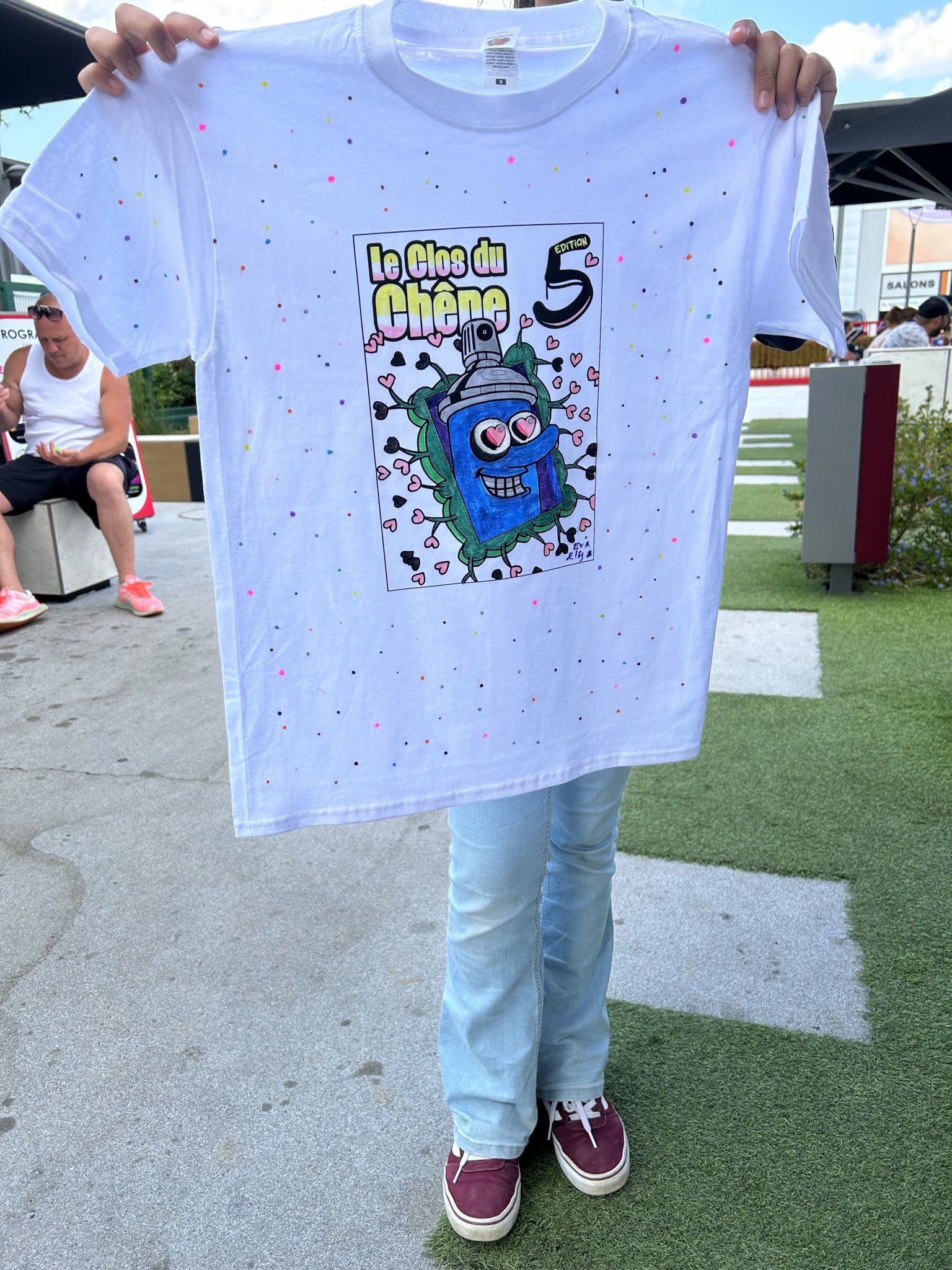 Animation Street art : sur tee-shirt